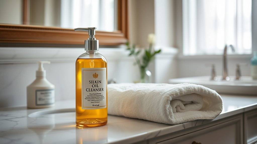 double cleansing for acne