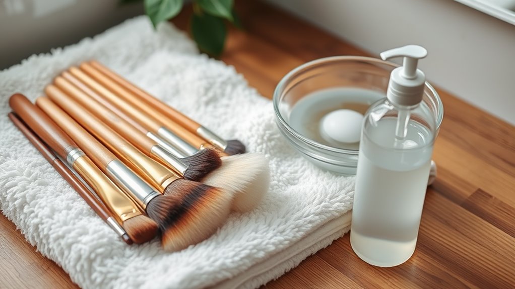 makeup brush care tips
