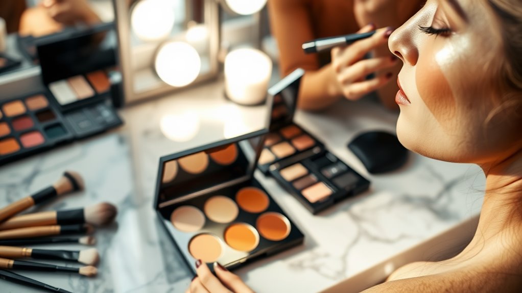 natural contouring application steps