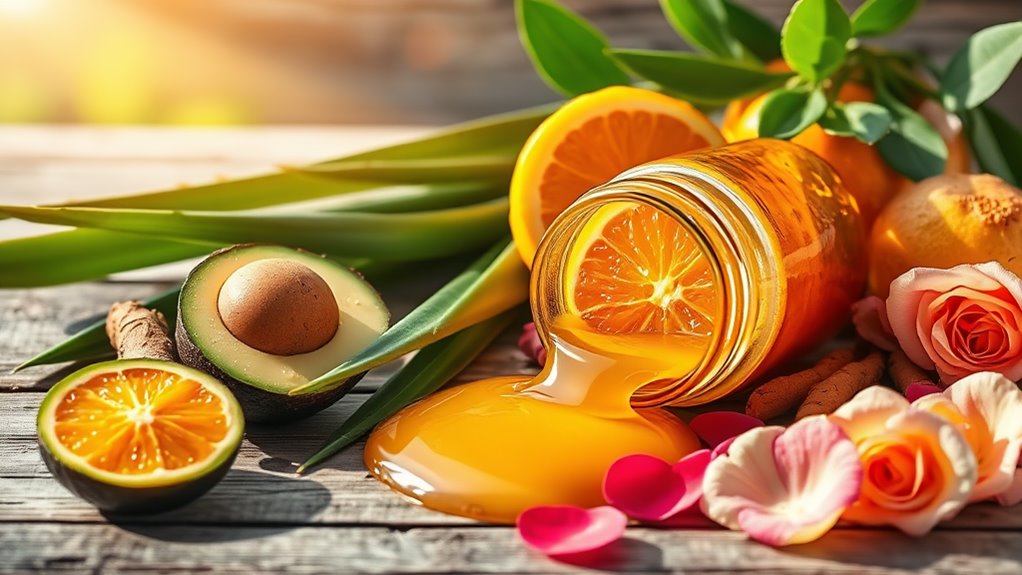 natural ingredients for glow