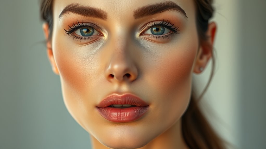 perfectly concealed flawless skin