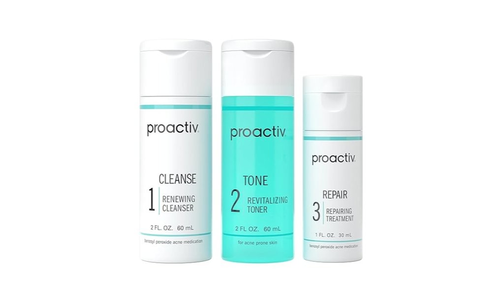 acne treatment three steps