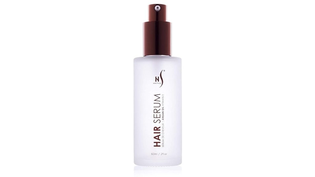 argan oil hair serum