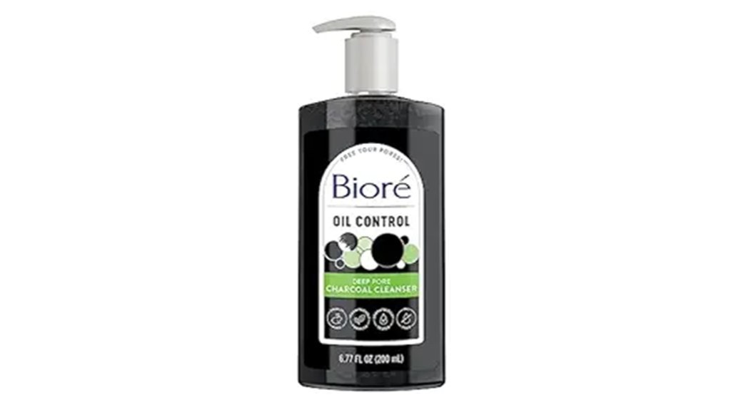 charcoal face wash oily skin