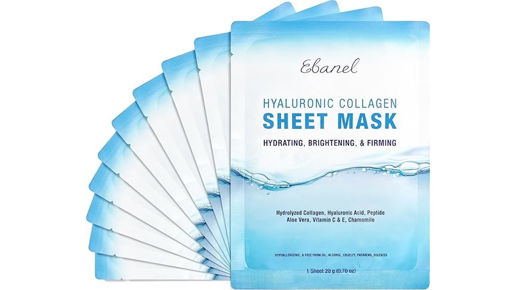 collagen face mask pack
