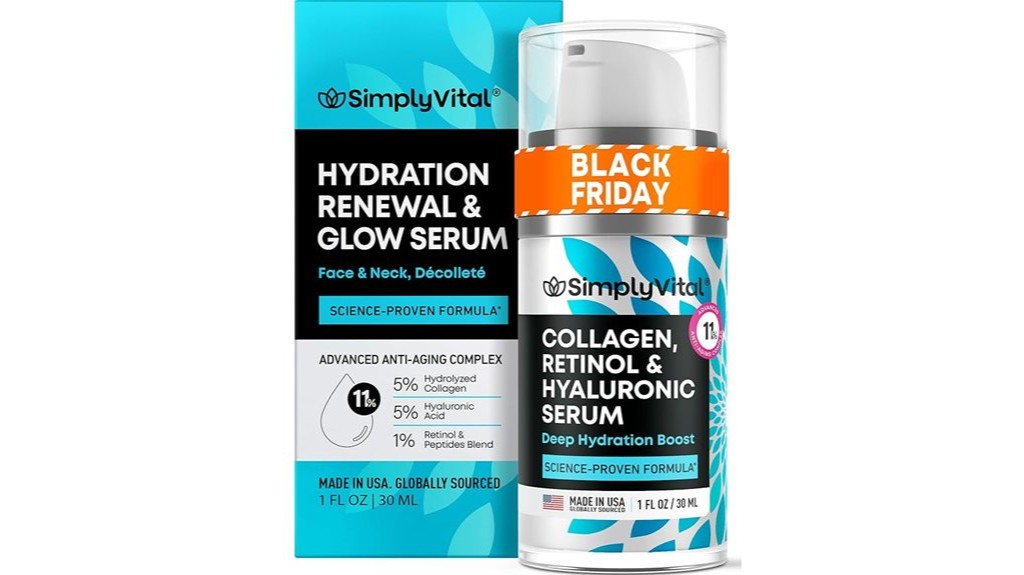 collagen retinol hyaluronic acid serum