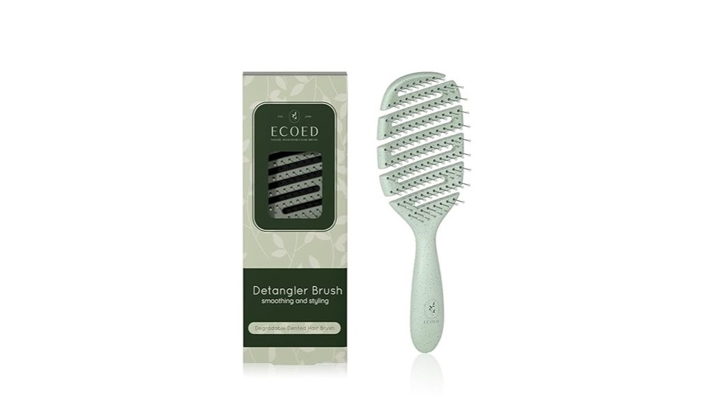eco friendly hair detangler brush