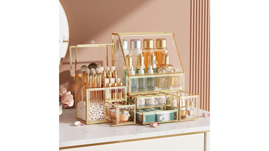 elegant cosmetic storage solution