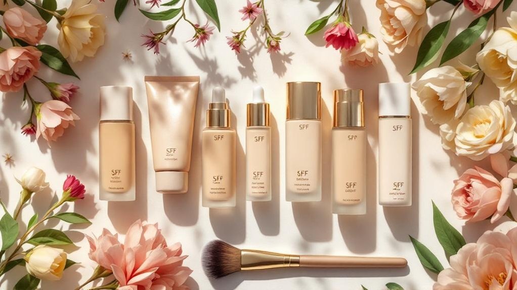 foundations with spf protection