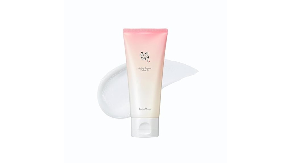 gentle exfoliating skincare treatment