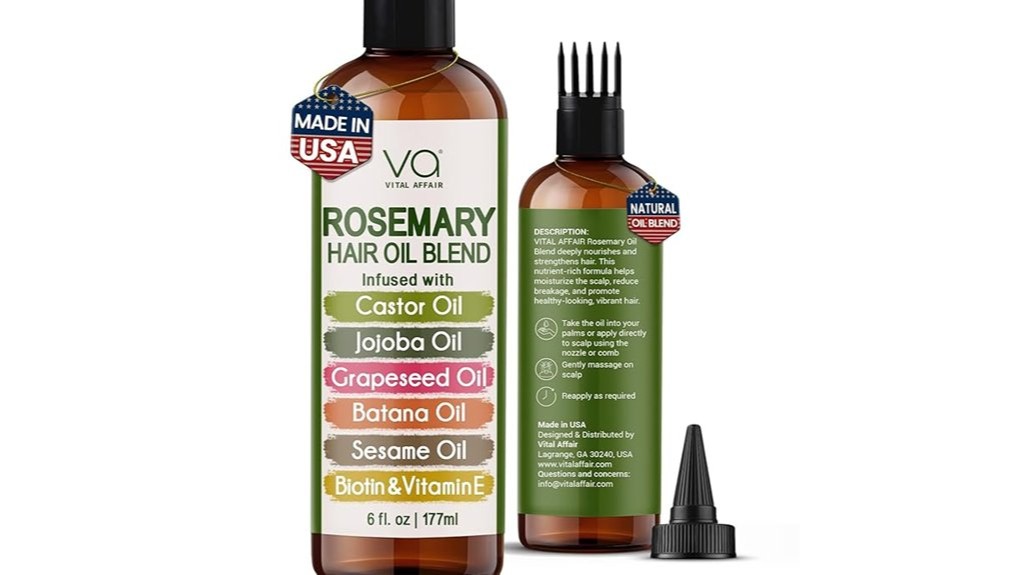 hair growth oil blend