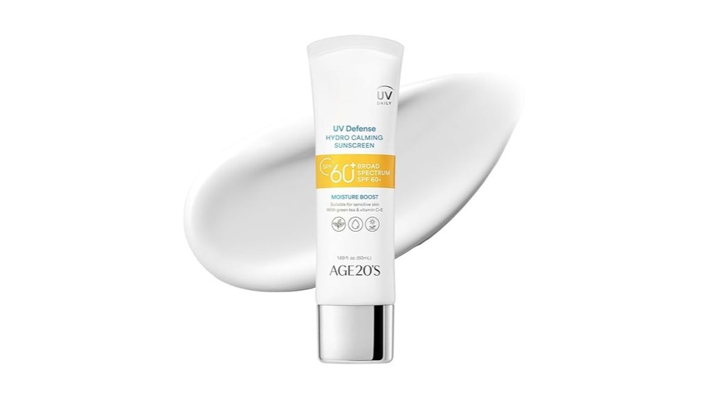 hydrating high spf sunscreen formula