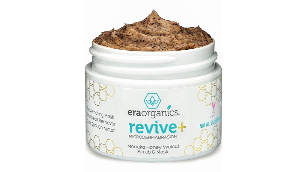 manuka honey face scrub