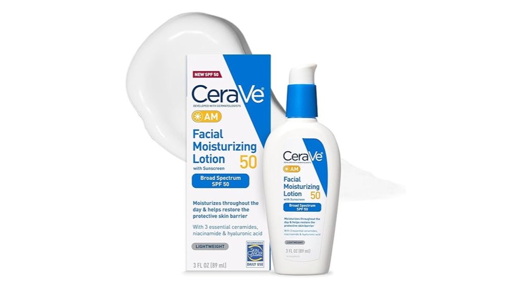 moisturizing lotion with sunscreen