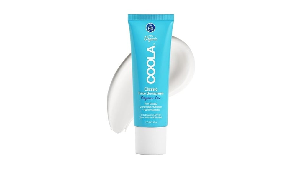 organic spf 50 sunscreen