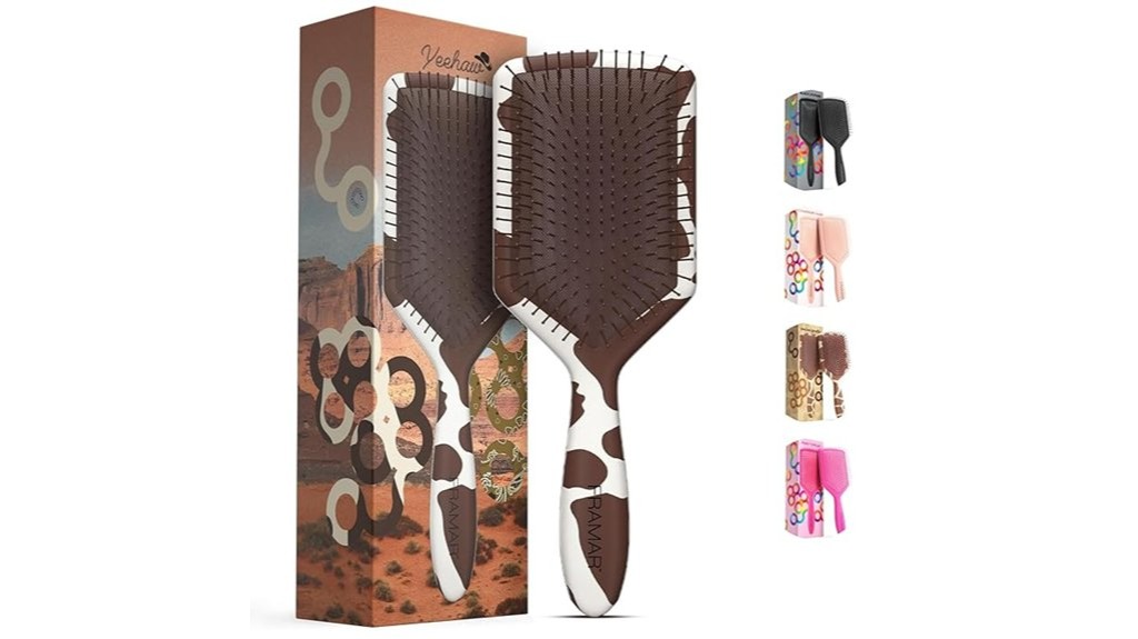 paddle hair brush detangler