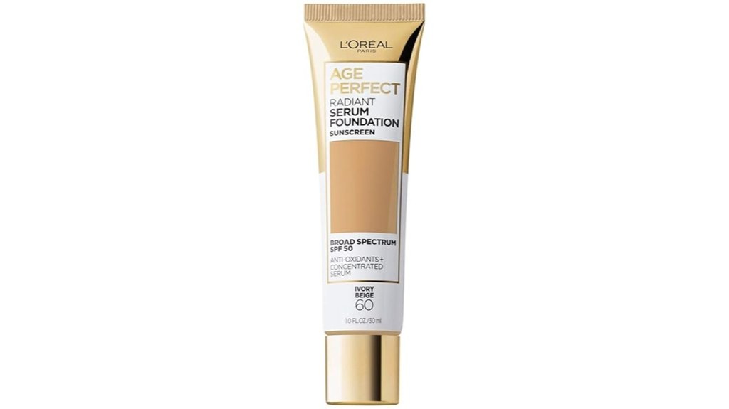 radiant serum foundation spf