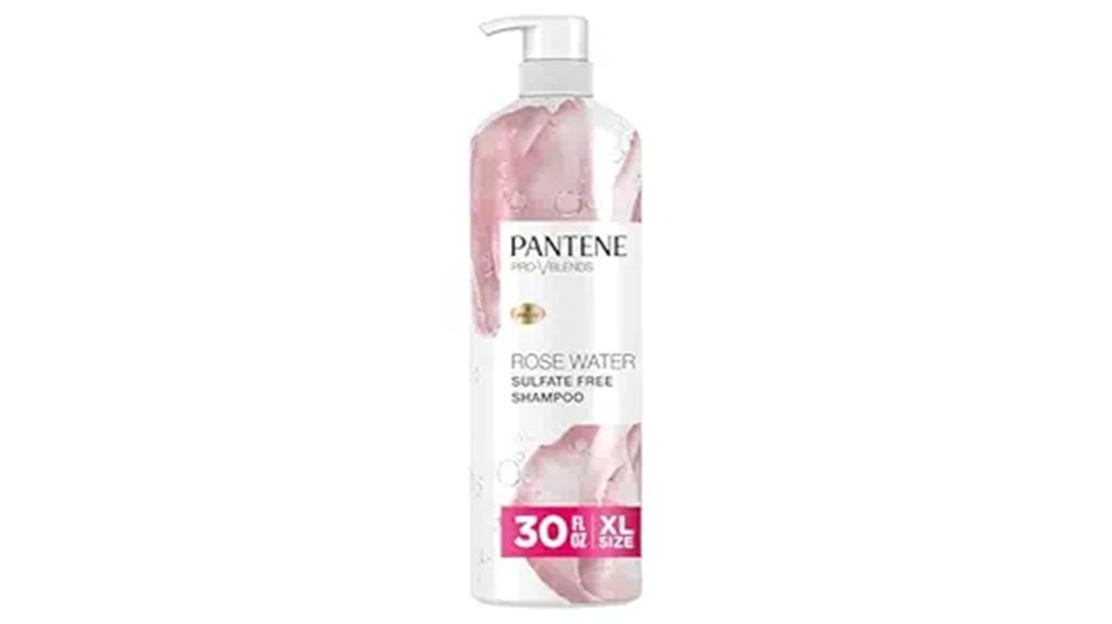 sulfate free rose shampoo