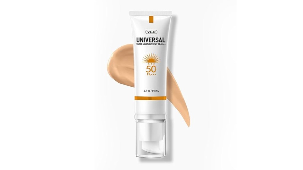 tinted sunscreen for face