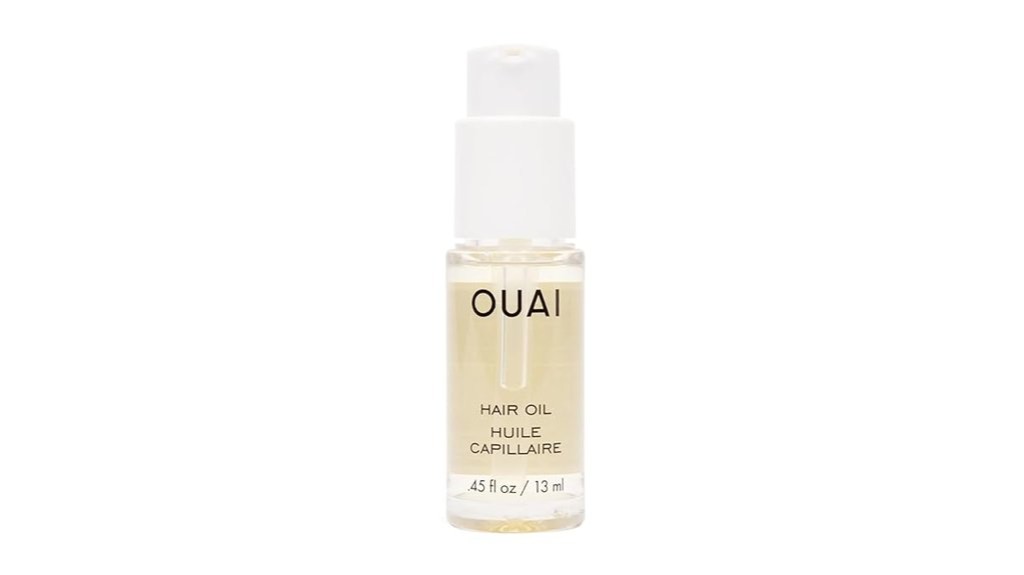 travel size hair oil