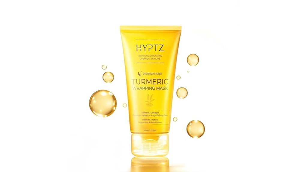 turmeric hydrating skin mask