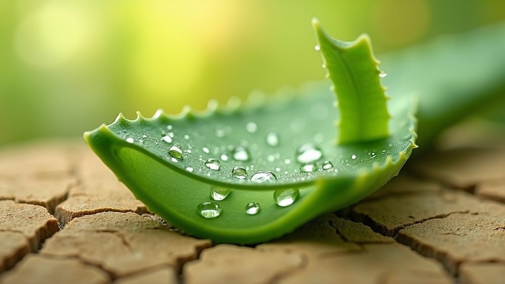 aloe vera hydrates and soothes
