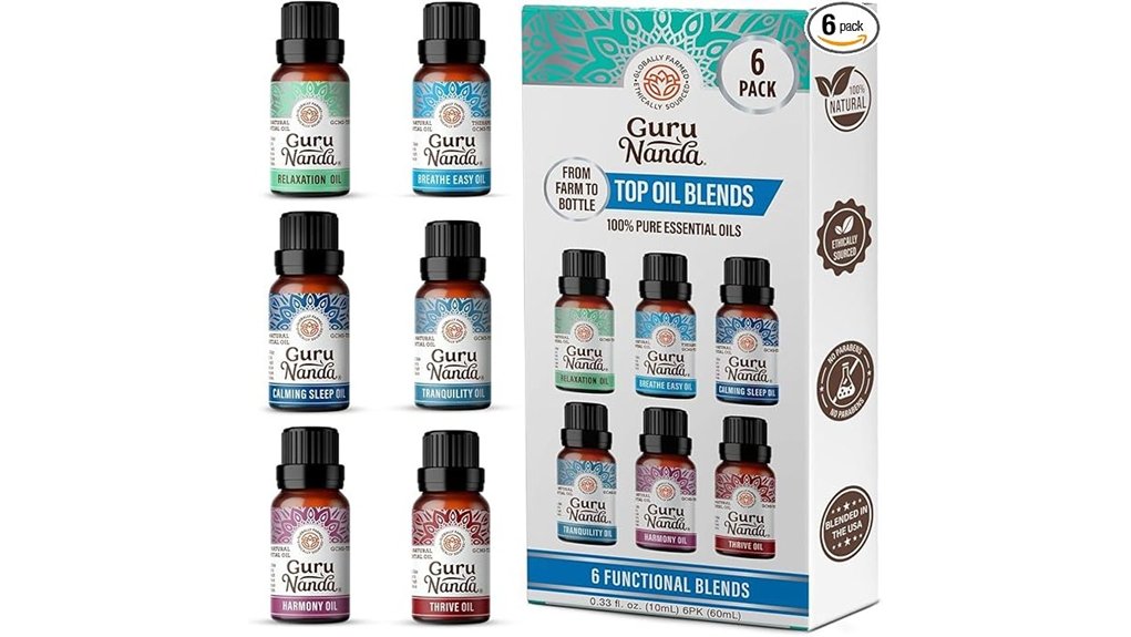 aromatic essential oil collection