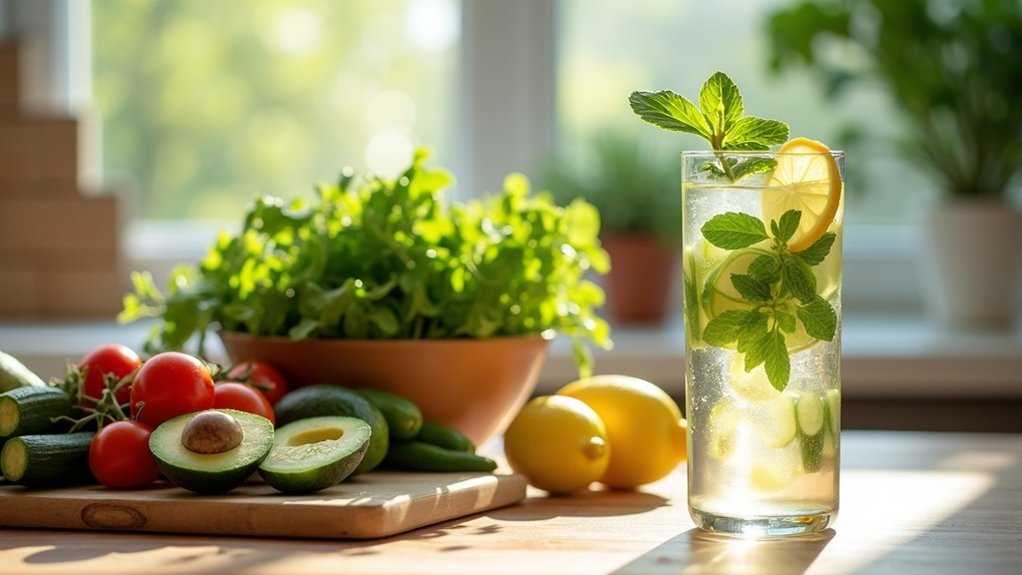 balanced diet for oily skin