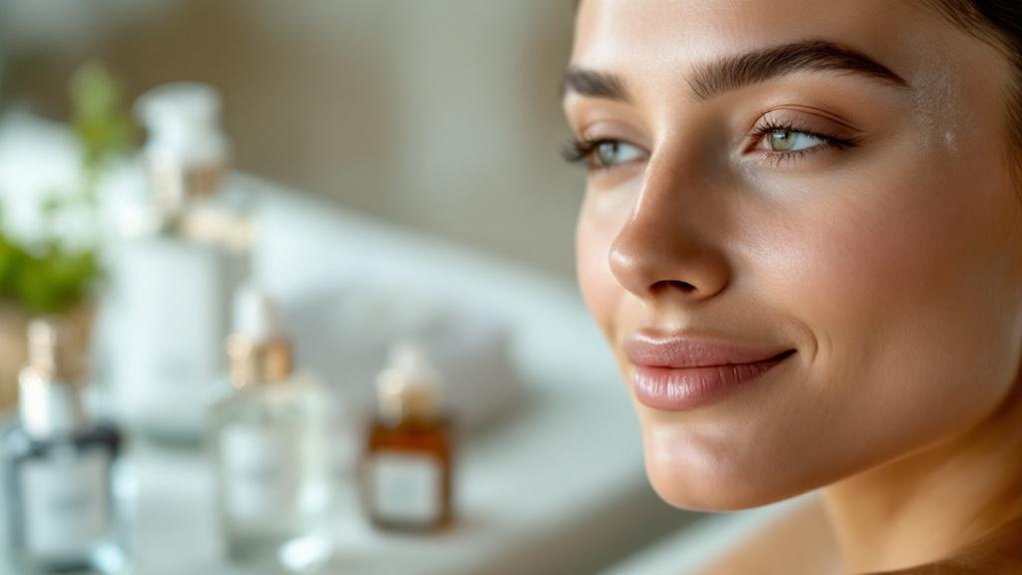 calm skin post cleansing