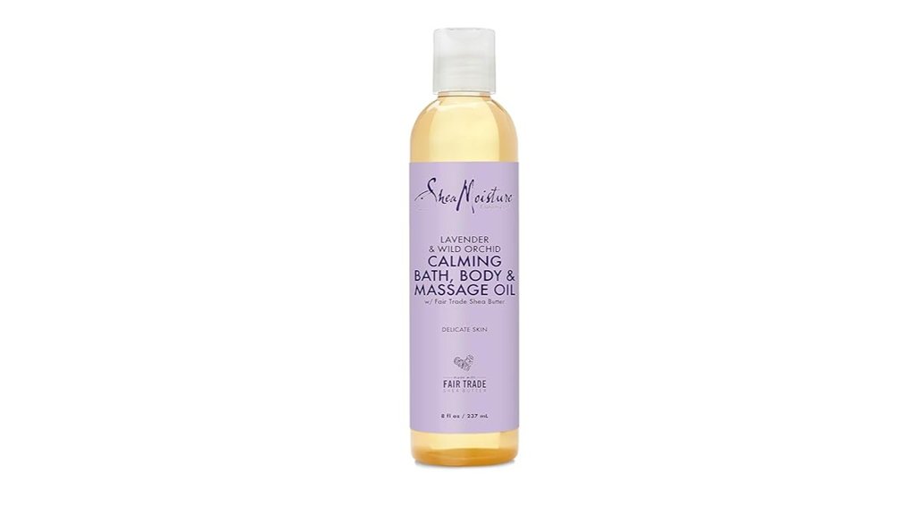 calming lavender scented oil