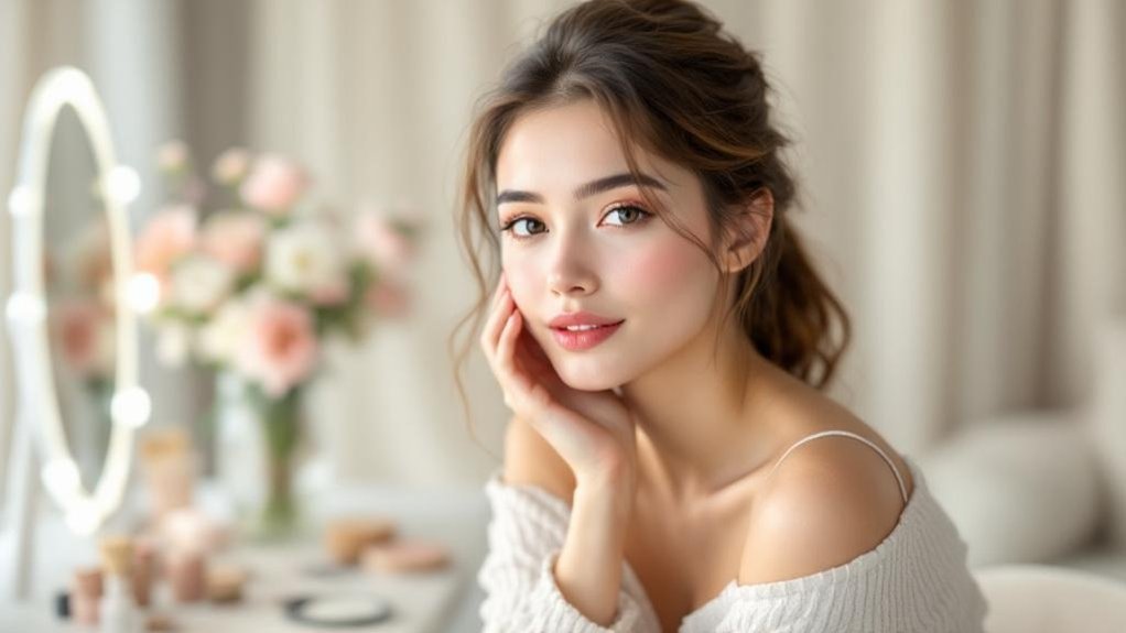 effortless school and work makeup