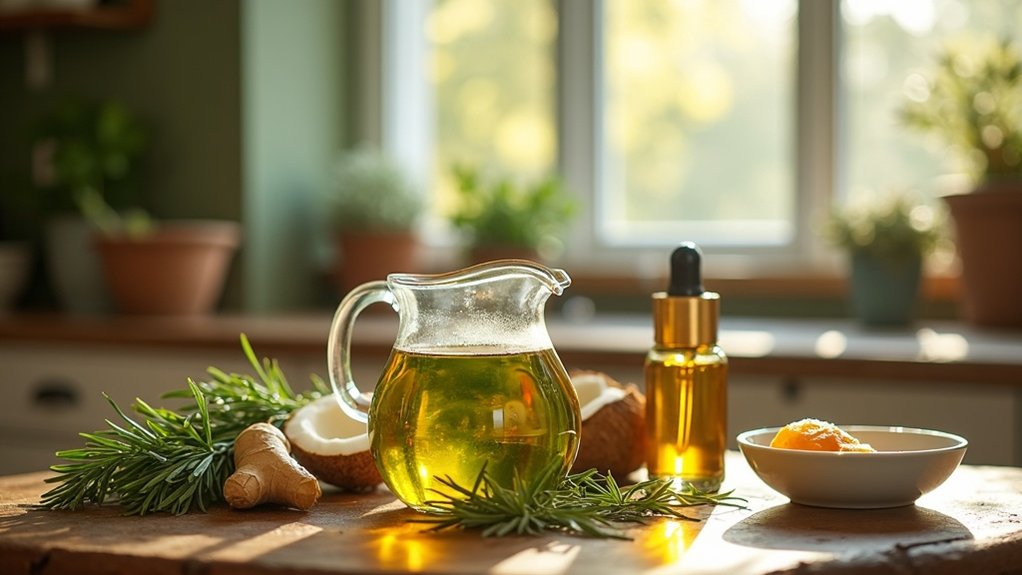 green tea hair growth infusion