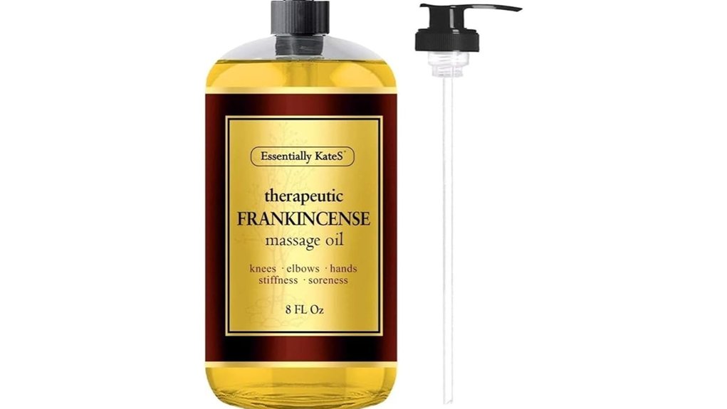 kates frankincense massage oil