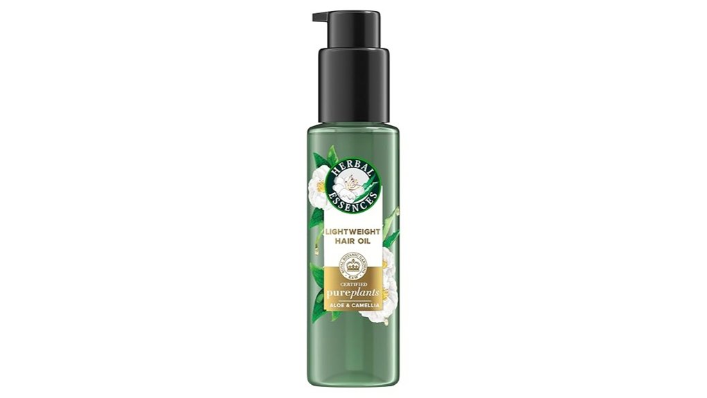lightweight aloe hair oil