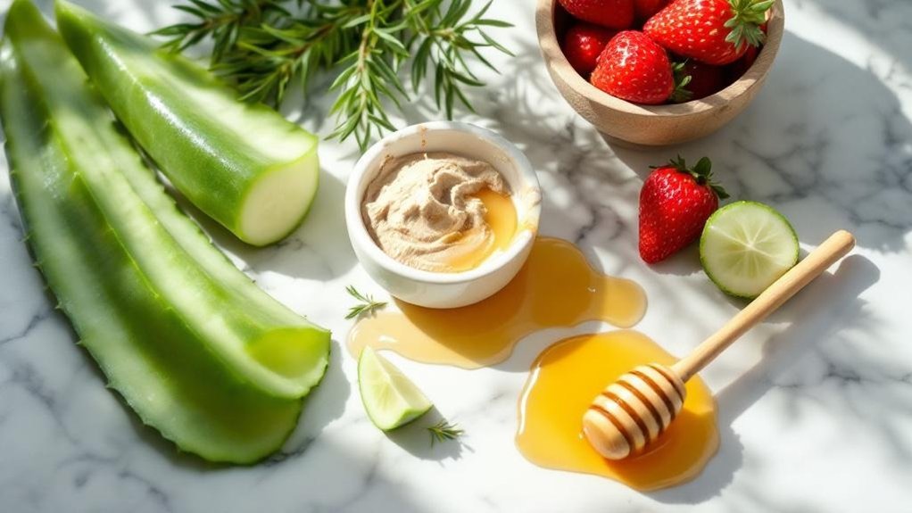 minimize large pore appearance