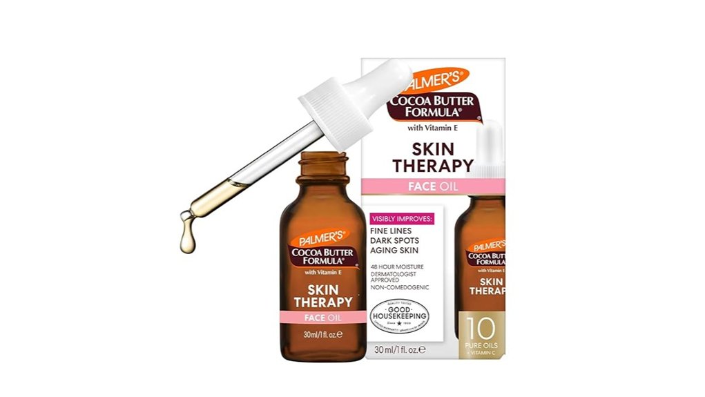 moisturizing skin therapy oil