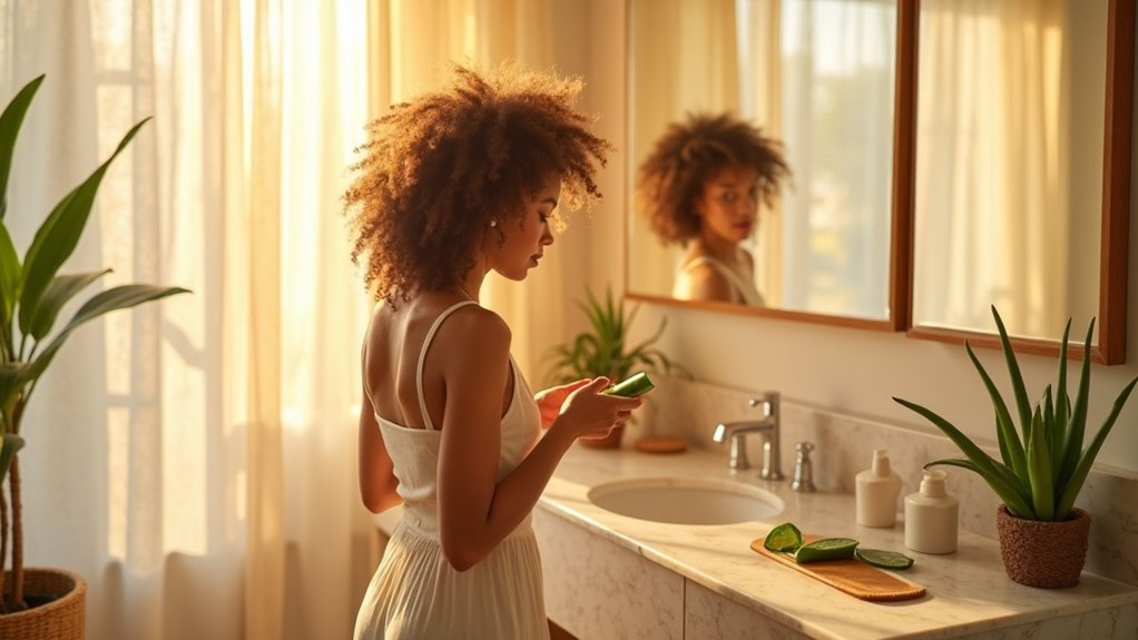 natural haircare for shine