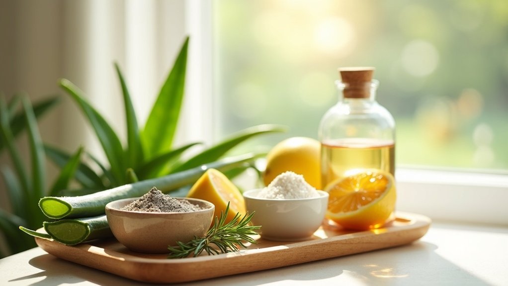 natural oil control routine