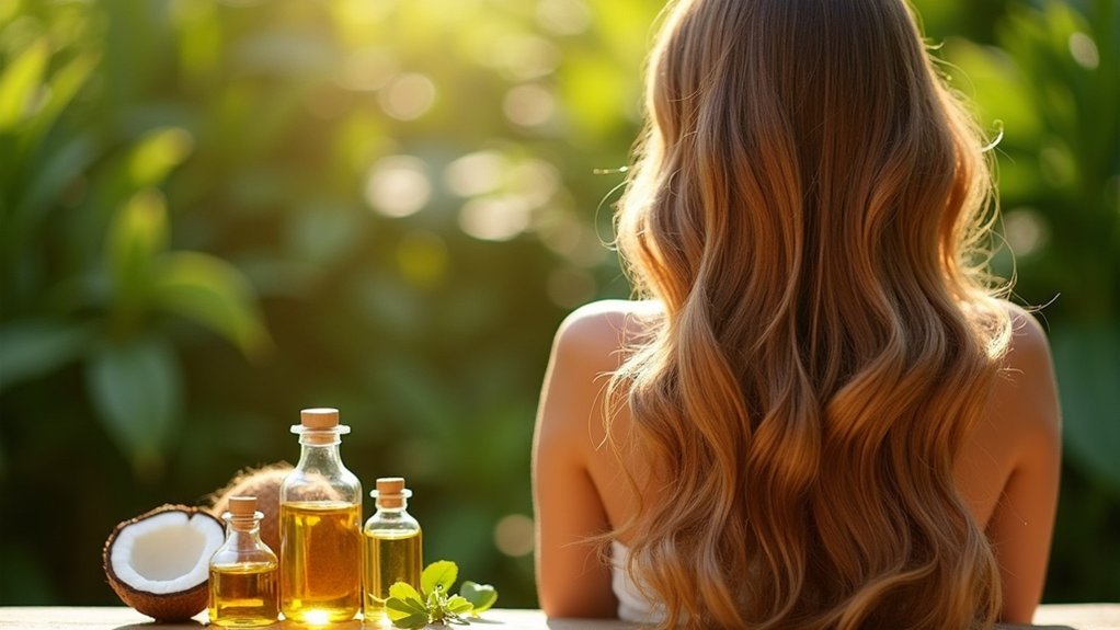 natural oils enhance shine
