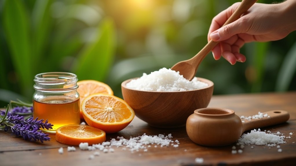 organic exfoliating scrub recipes