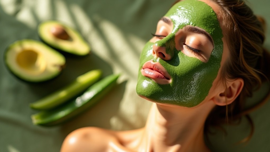 organic masks nourish skin