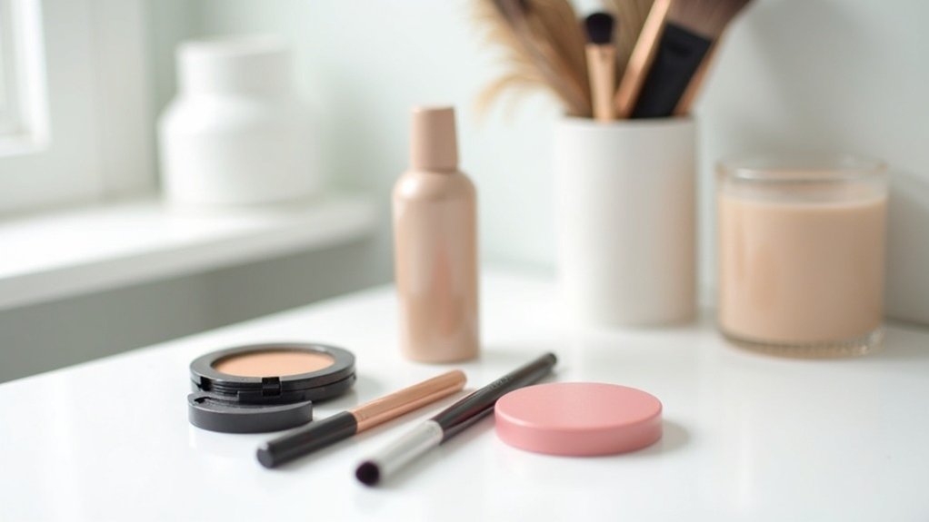 quick polished morning makeup