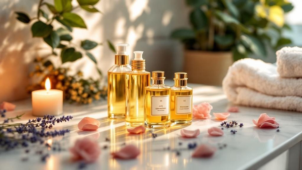 radiant skin relaxation oils