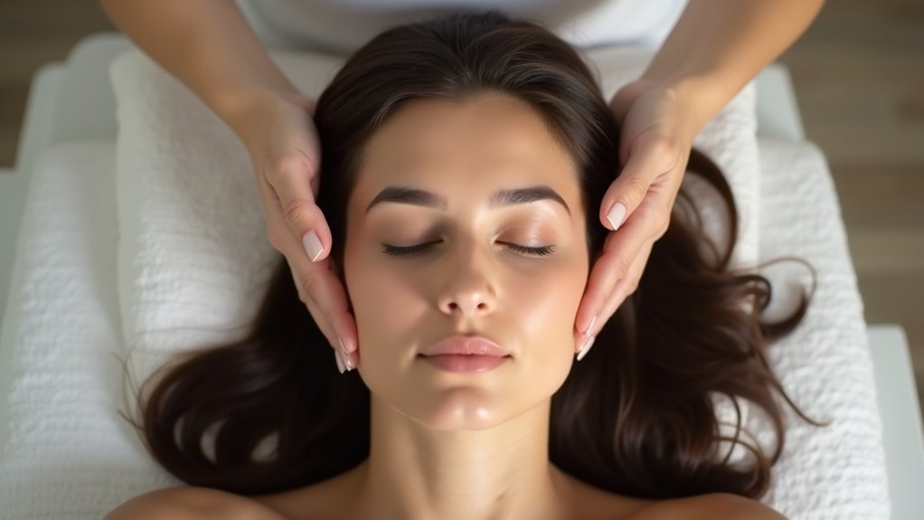 scalp massage for relaxation