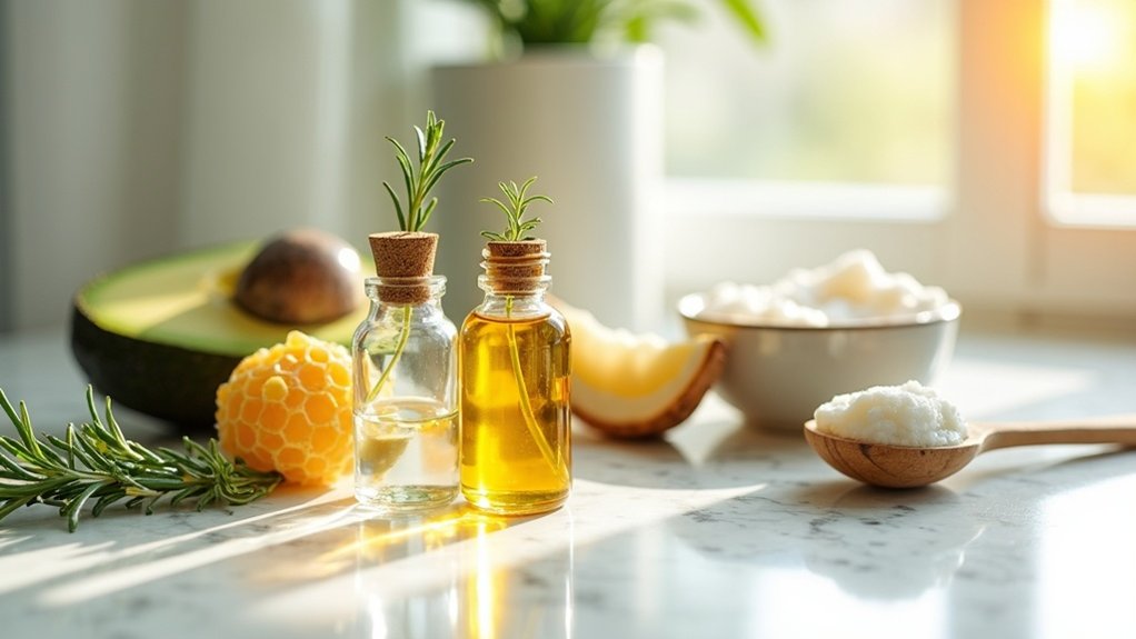 shiny hair essential oil recipe