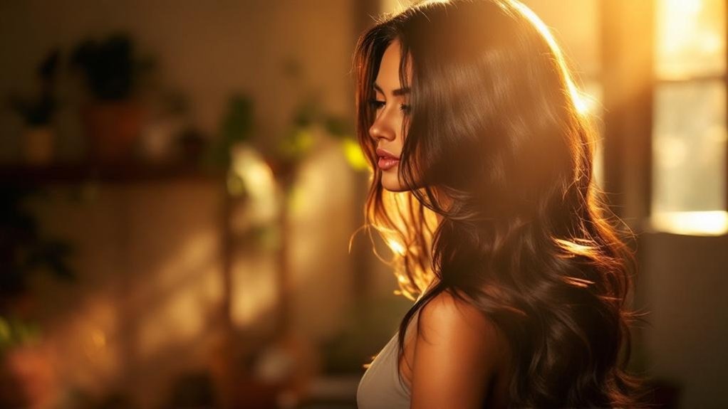 tips for shiny hair