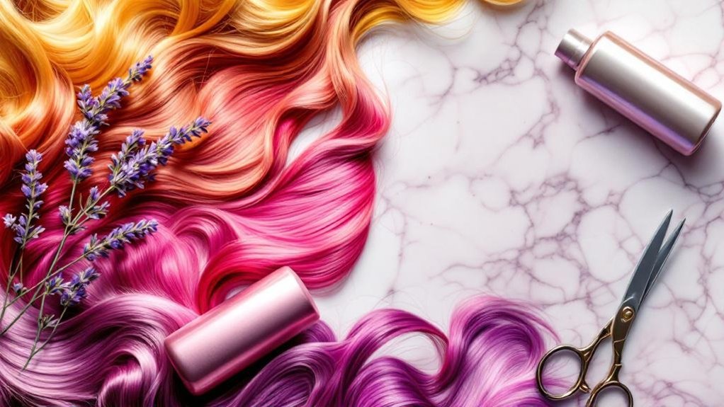 vibrant hair color maintenance